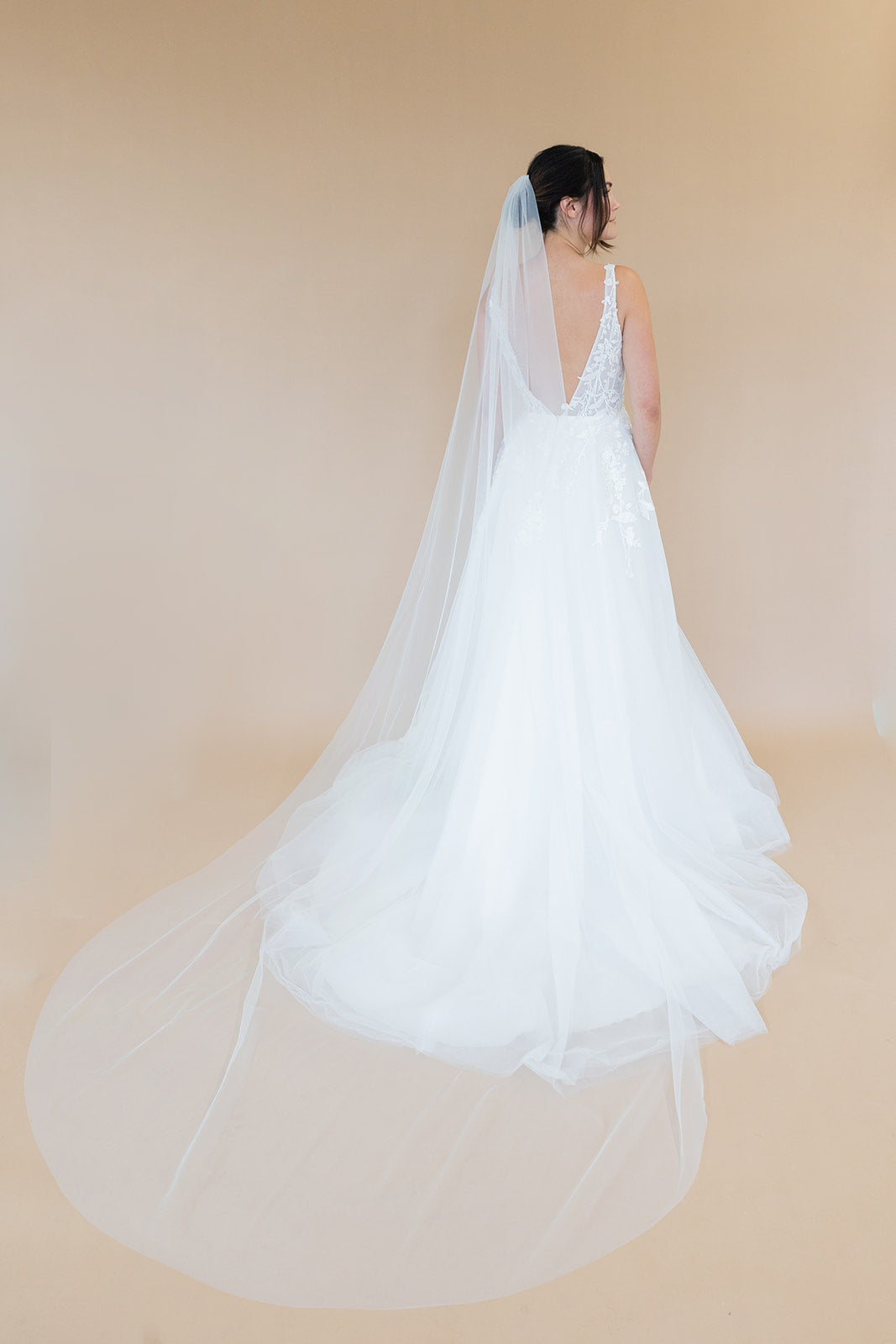 Cathedral Length Classic Tulle Veil
